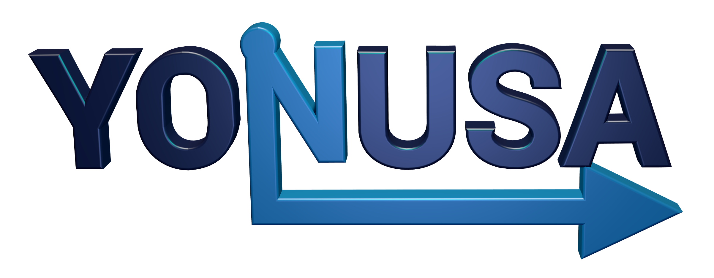 Logo de Yonusa en 3D